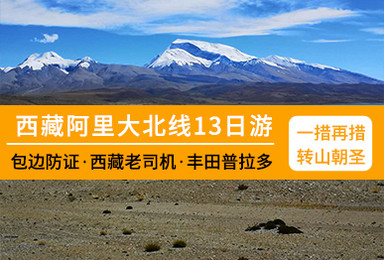 阿里大北线 冈仁波齐可转山 包含边防证 霸道越野车(13日行程)
