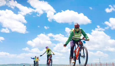 青海湖骑行 茶卡盐湖 专业领队 保障护航的单车环湖慢骑（5日行程）
