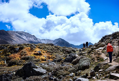 轻装徒步西藏 珠峰东坡嘎玛沟 专业高山向导 提供露营装备（12日行程）