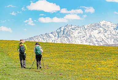 喀拉峻小环线 行走天山 新疆喀拉峻环线 徒步世界自然遗产（4日行程）