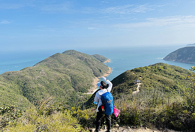 香港麦理浩径顺走一二段 塔门岛 破边洲 浪茄 西湾 咸田（2日行程）