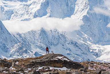 徒步西藏珠峰东坡 嘎玛沟 羊湖 措学仁玛 行走在喜马拉雅之上（12日行程）