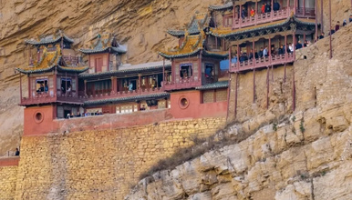 北京 春节 山西大同 云冈石窟 恒山 悬空寺（2日行程）