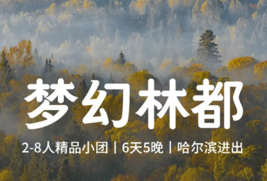 东北虎林园 鹤鸣湖温泉 五大连池 伊春 汤旺河 五营森林公园（6日行程）