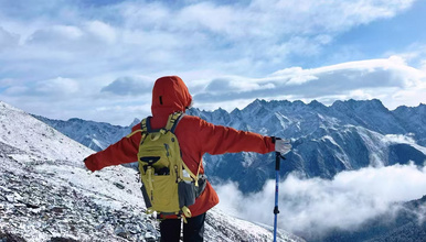 川西入门级雪山九架海翡翠之眼攀登，提供登山技术装备（2日行程）