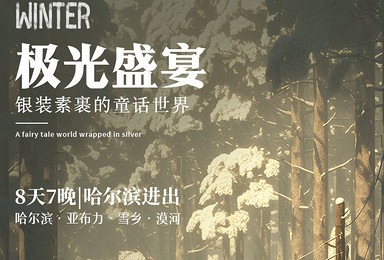 极光盛宴 私家团丨哈尔滨 亚布力 雪乡 漠河（8日行程）