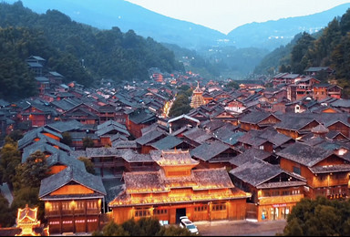 贵州贵阳到从江榕江亲子闺蜜侗寨加榜梯田全景纯玩旅游（4日行程）
